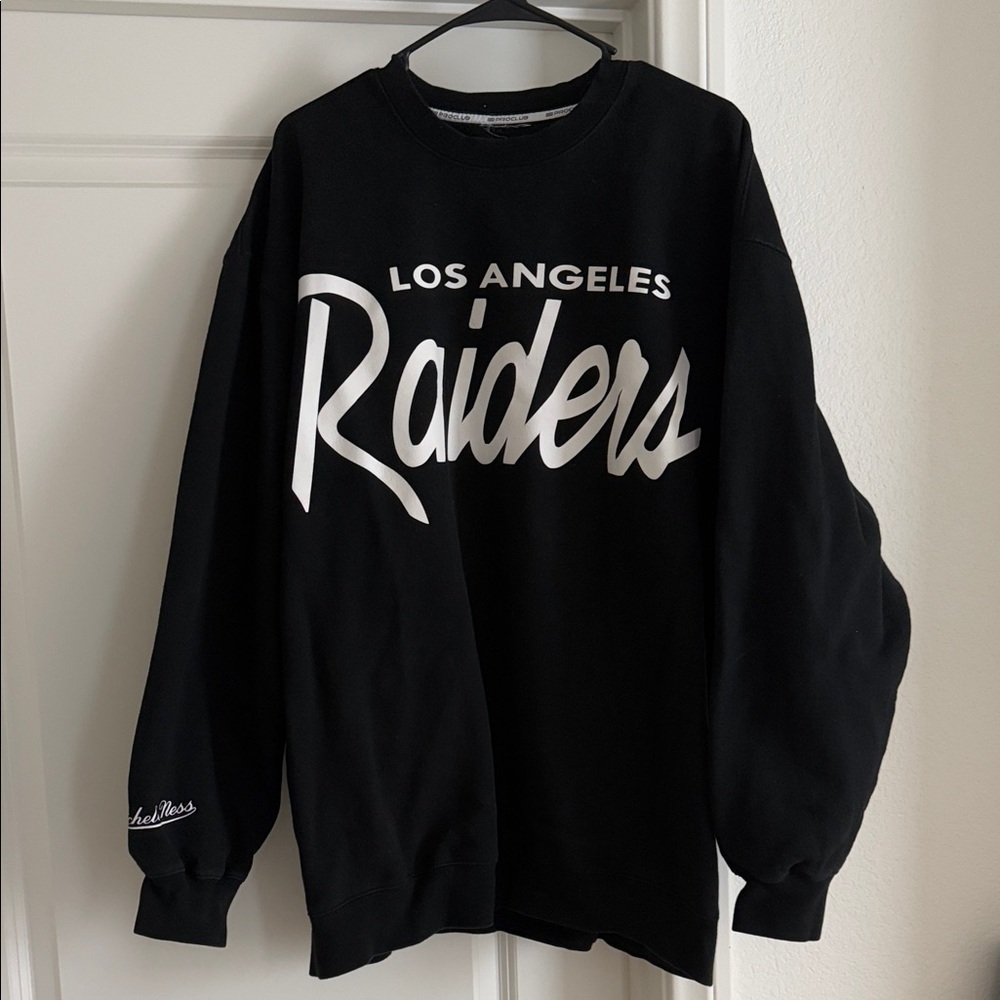Los Angeles Raiders Black Sweater